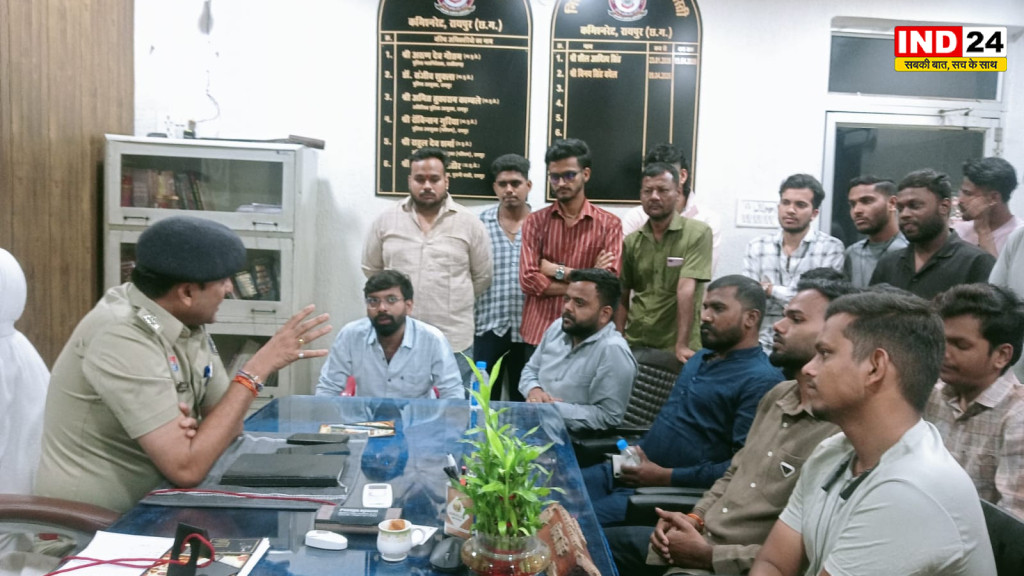 गणेश विसर्जन से पहले रायपुर पुलिस अलर्ट, झांकियों को लेकर समितियों को दिए सख्त निर्देश