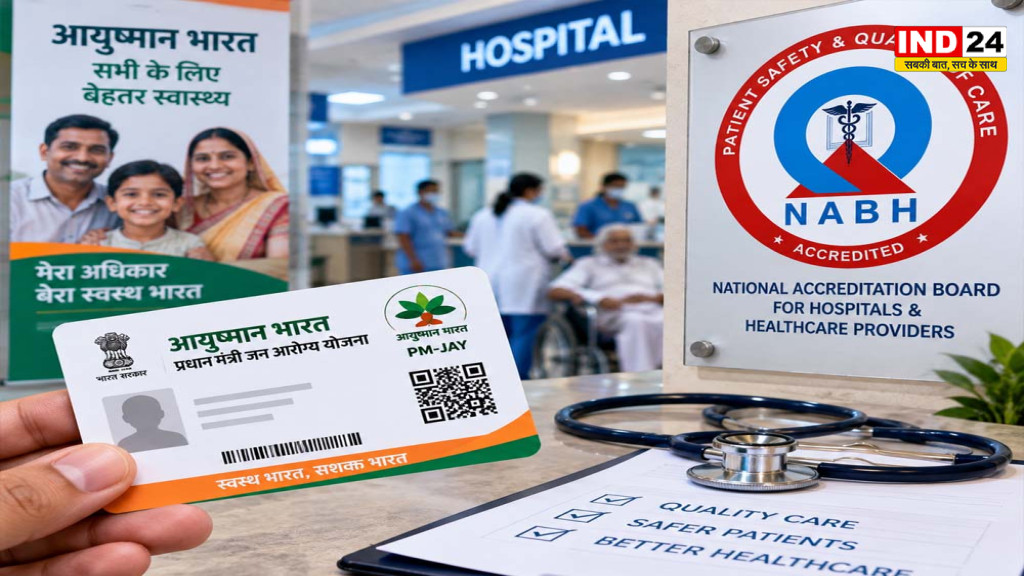 Ayushman Yojana: 1 अक्टूबर से इन अस्पतालों में इलाज के लिए NABH सर्टिफिकेट जरूरी, 79 अस्पताल होंगे प्रभावित