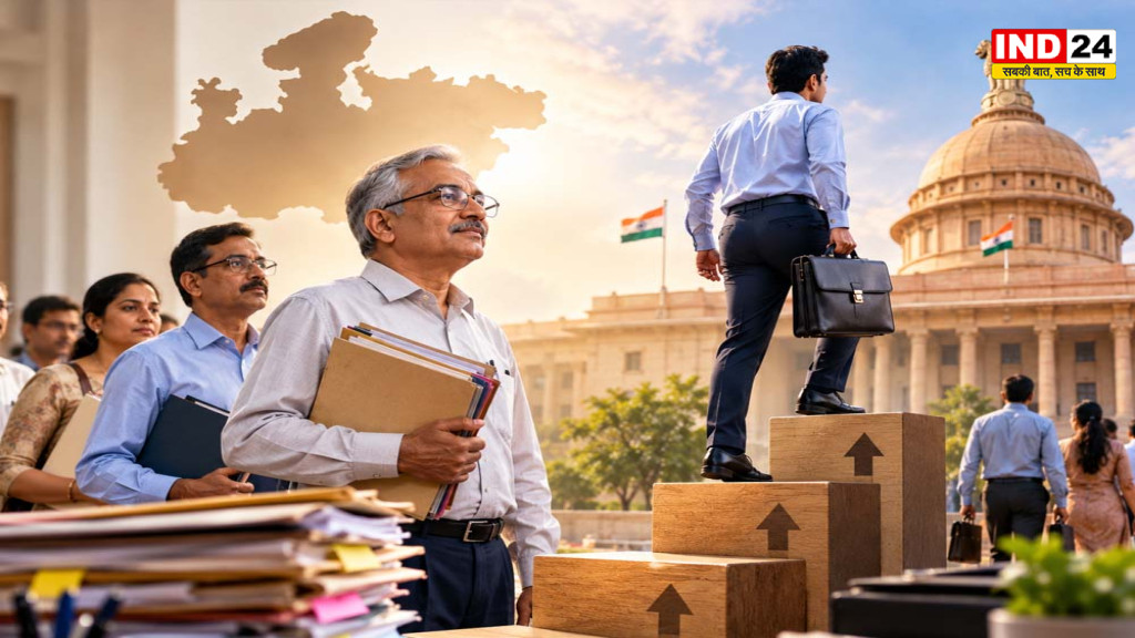 MP Promotion News: जनवरी 2027 से सरकारी कर्मचारियों के प्रमोशन का दूसरा चरण, रिटायरमेंट के करीब कर्मचारियों को प्राथमिकता