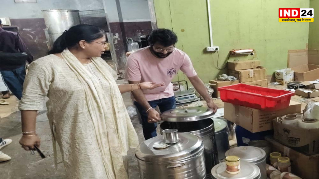 Vidisha News: श्याम डेयरी इंडस्ट्री पर खाद्य सुरक्षा विभाग की छापेमारी, 750 किलो संदिग्ध घी-वेज फैट जब्त