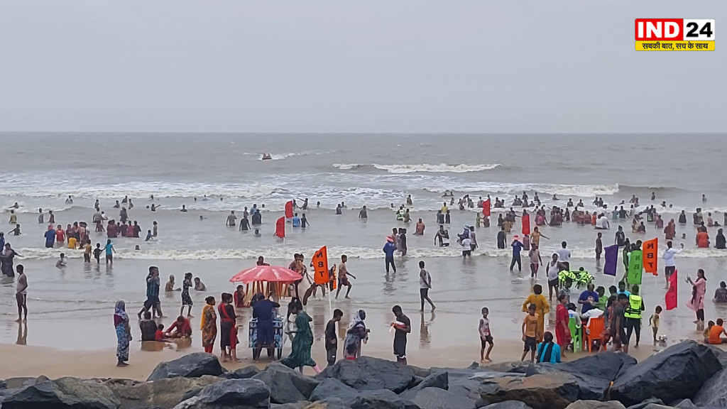  चक्रवात अर्नब का साया, दीघा में समुद्र हुआ अशांत, प्रशासन ने पर्यटकों और मछुआरों के लिए जारी किया रेड अलर्ट