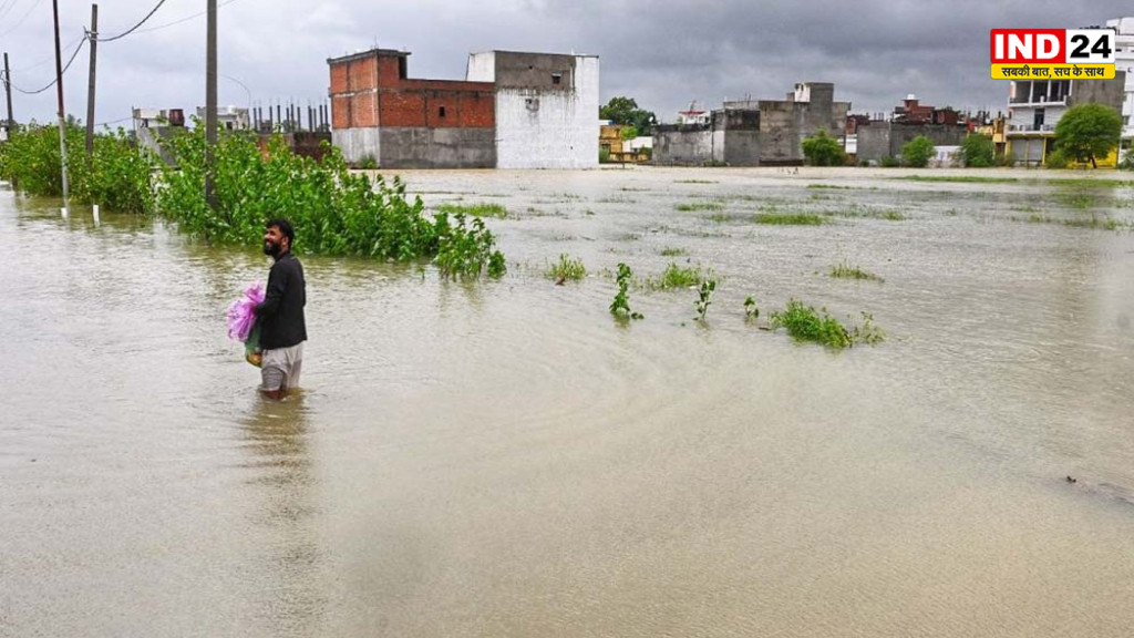 UP Weather: यूपी में भारी बारिश से हाहाकार, 56 जिलों में अत्यधिक बारिश; 1021 मकान क्षतिग्रस्त, राहत-बचाव तेज