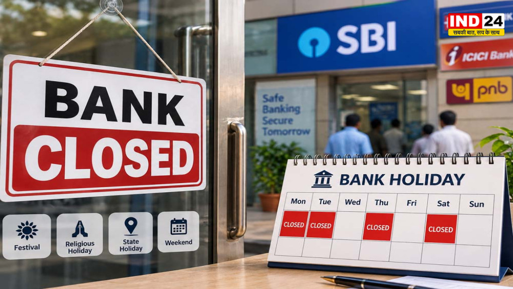 Bank Holiday: अगले हफ्ते 4 दिन बैंक रहेंगे बंद? जानें किस राज्य में कब होगी छुट्टी