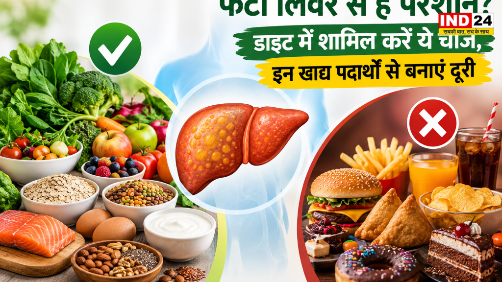 फैटी लिवर से हैं परेशान? डाइट में शामिल करें ये चीजें, इन खाद्य पदार्थों से बनाएं दूरी