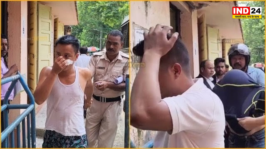 सिलीगुड़ी कोर्ट में TMC नेता काजल घोष का विरोध, पेशी के दौरान अंडे फेंके गए