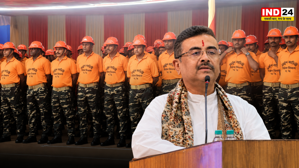 पश्चिम बंगाल में प्राकृतिक और बुनियादी ढांचागत आपदाओं से निपटने के लिए अर्जुन वाहिनी का गठन, सीएम सुवेंदु अधिकारी ने की घोषणा