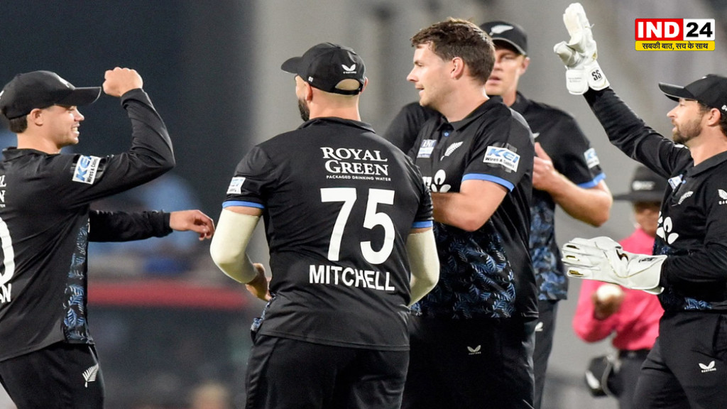 भारत के खिलाफ T20 सीरीज के लिए न्यूजीलैंड की 16 सदस्यीय टीम घोषित, सैंटनर कप्तान