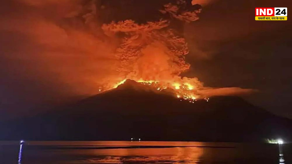 इंडोनेशिया में ज्वालामुखी का कहर, राख से जकार्ता एयरपोर्ट बंद; 20 से ज्यादा उड़ानें प्रभावित