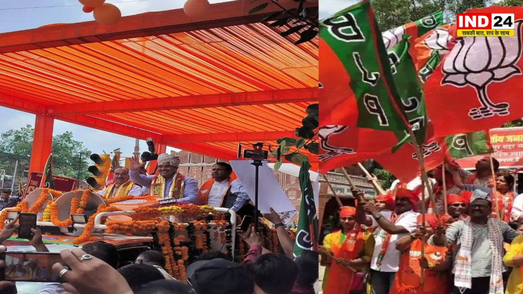 Jaipur News: जयपुर में CM भजनलाल शर्मा का रोड शो, ‘ट्रिपल इंजन’ सरकार पर जोर; मेट्रो, बिजली-पानी से लेकर कांग्रेस पर साधा निशाना