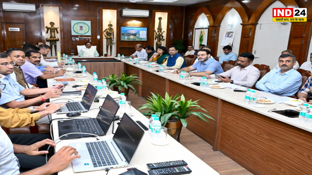 CM साय ने जल संचय और जल जीवन मिशन की समीक्षा की, अधिकारियों को मिशन मोड में काम पूरा करने के निर्देश