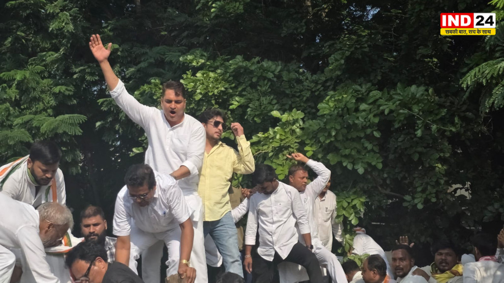 SIR के मुद्दे पर छत्तीसगढ़ में कांग्रेस का प्रदर्शन, ज्ञानेश कुमार के इस्तीफे की मांग