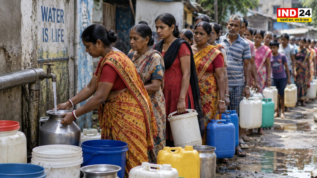 कोलकाता के काशीपुर-बेलगाछिया में एक महीने से पानी का संकट, 500 परिवार परेशान; जलापूर्ति बहाली की मांग पर माकपा का प्रदर्शन