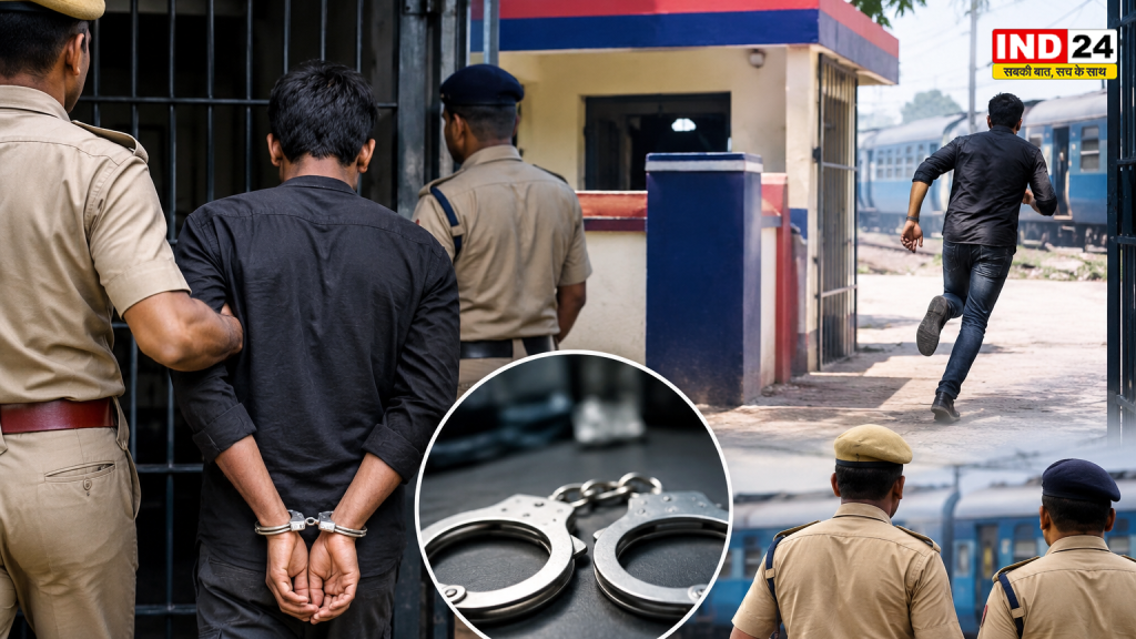 प्रयागराज: बाथरूम जाने का बहाना बनाकर RPF थाने से फरार हुआ चोरी का आरोपी, दो कर्मचारी निलंबित