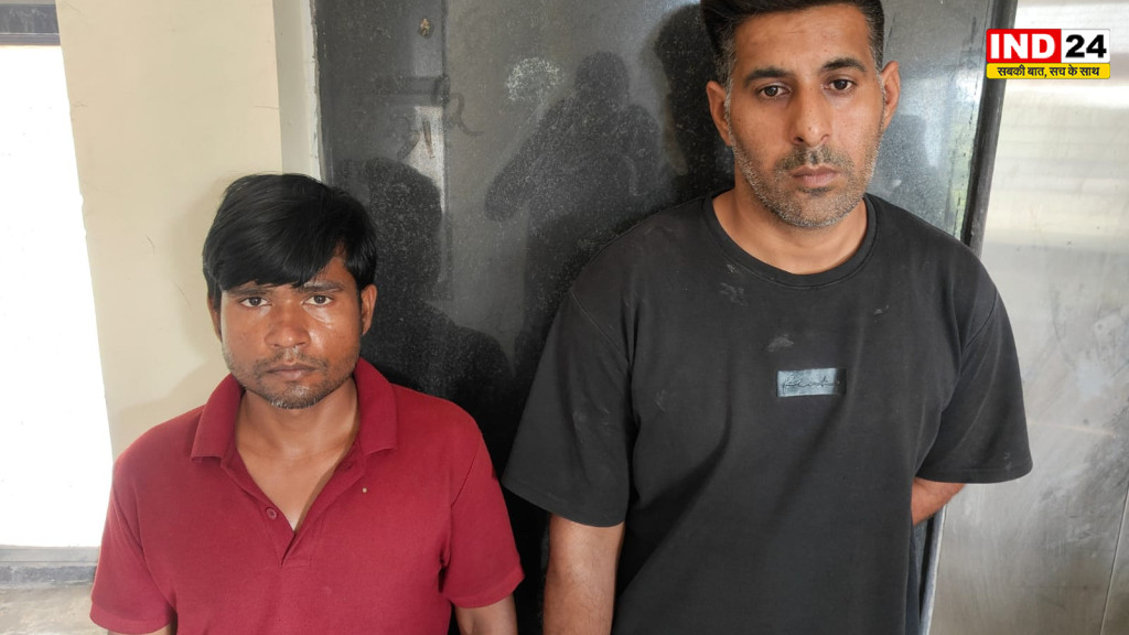 रायपुर : दीवार में छेद कर ज्वेलरी दुकान में चोरी, पुलिस ने दो आरोपियों को किया गिरफ्तार