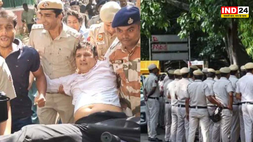 जंतर-मंतर पर भारी बवाल, आतिशी-सौरभ समेत 500 से अधिक हिरासत में, 12 घंटे के लिए बंद हुआ इंटरनेट