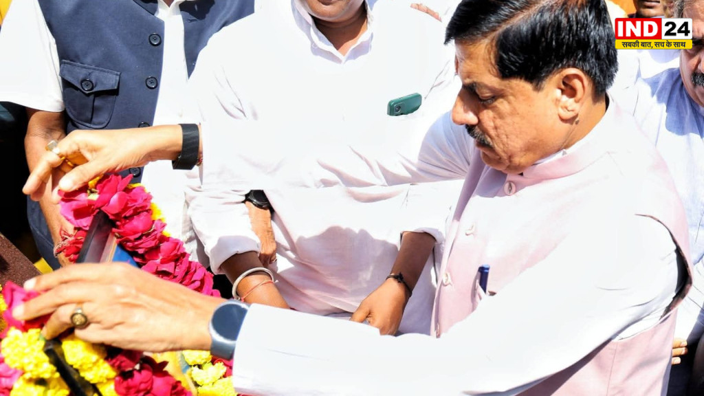 महात्मा गांधी और लाल बहादुर शास्त्री को CM डॉ. मोहन यादव ने किया नमन, बोले- आत्मनिर्भर भारत की दिशा में बढ़ रहा देश