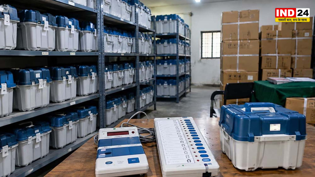 Anuppur EVM Case: EVM चोरी के मामले में नया मोड़, जिला प्रशासन ने कहा- मशीनें चोरी नहीं हुईं