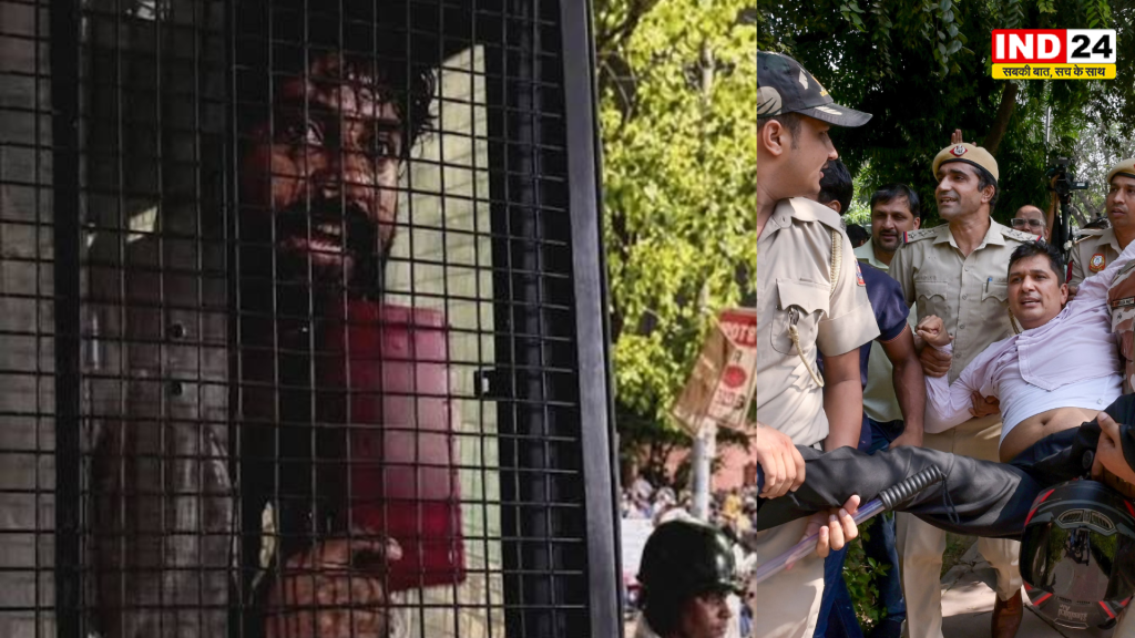 CEC ज्ञानेश कुमार के इस्तीफे की मांग पर जंतर-मंतर पर भारी बवाल, SFI नेता सृजन समेत 150 से अधिक हिरासत में