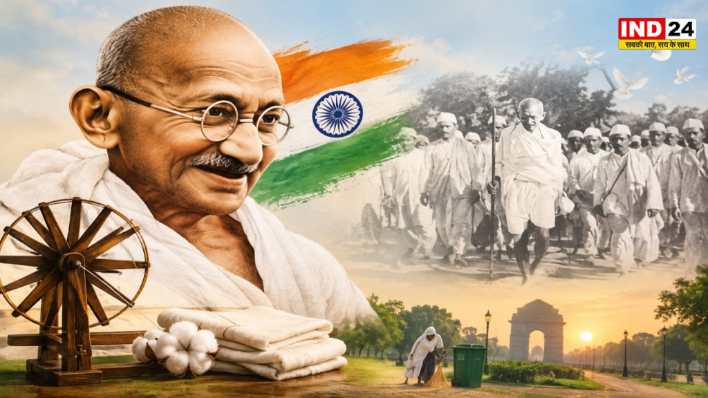 2 अक्टूबर को ही क्यों मनाई जाती है गांधी जयंती? जानिए महात्मा गांधी के जीवन और विचारों की पूरी कहानी