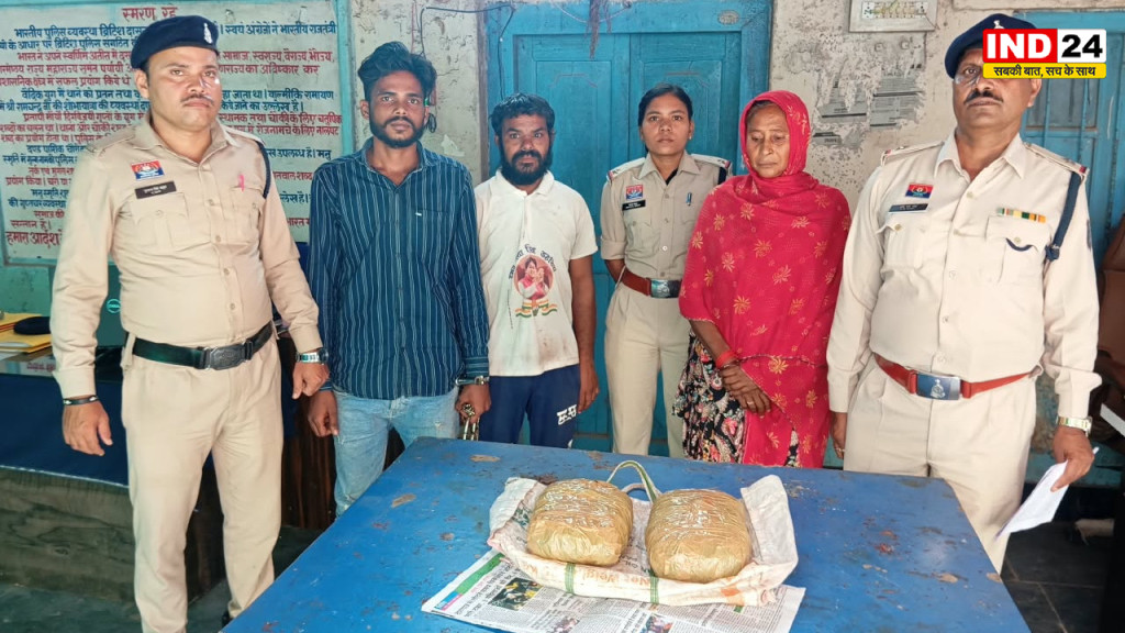 रायपुर : ऑपरेशन निश्चय के तहत गांजा तस्करी पर बड़ा प्रहार