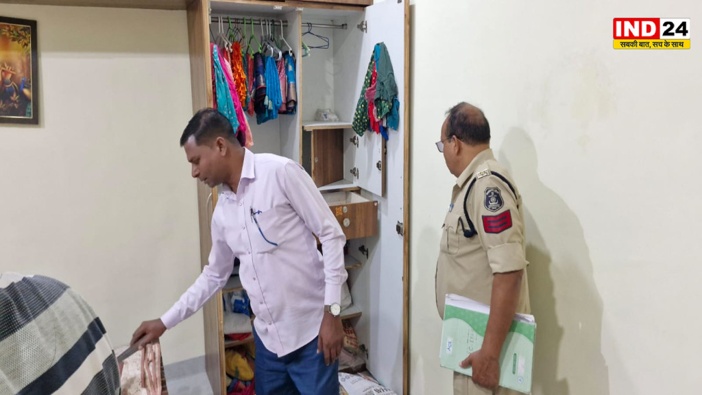 रायपुर : सड्डू में एएसआई के सूने मकान में लाखों की चोरी
