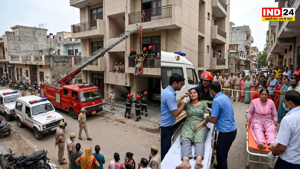 Delhi News: वीडियो को लेकर ननद-भाभी में विवाद, एक बालकनी से कूदी तो दूसरी शाफ्ट में गिरी