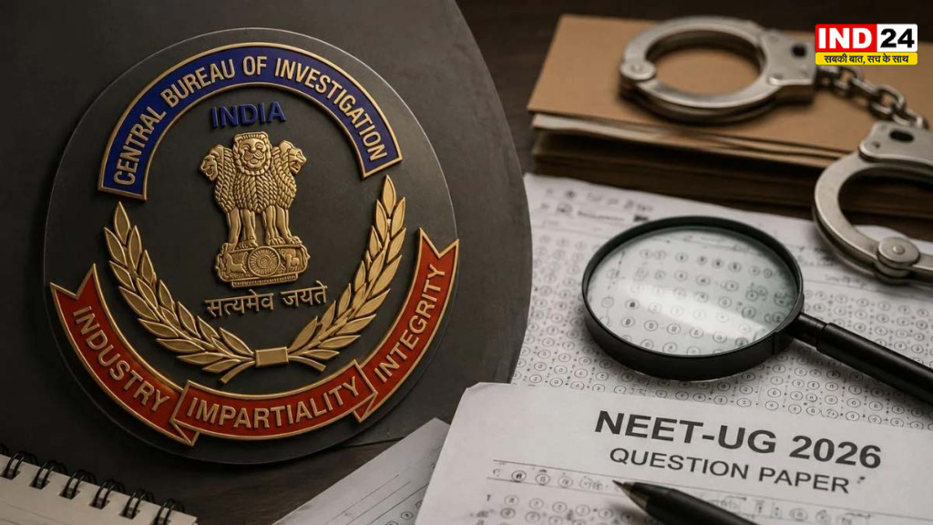 नीट-यूजी पेपर लीक मामले में सीबीआई की अंतिम चार्जशीट, सरकार या एनटीए अफसरों के नाम नहीं