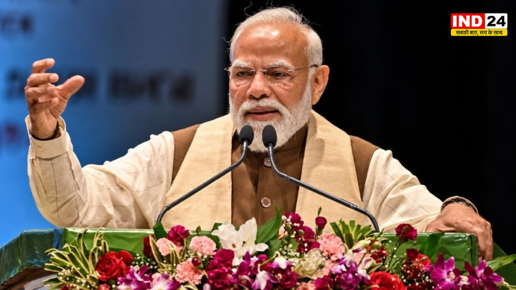 सरकार के प्रमुख के रूप में 25 साल पूरे, पीएम मोदी ने सरोजिनी नगर के श्री विनायक मंदिर में की पूजा, भाजपा ने मनाया जश्न