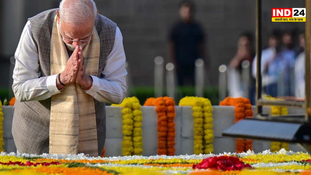 बापू का शाश्वत संदेश मार्गदर्शन करता रहेगा, पीएम मोदी ने महात्मा गांधी जयंती पर दी भावभीनी श्रद्धांजलि