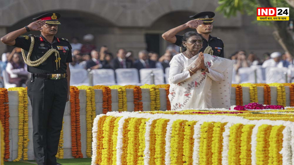 Gandhi Jayanti 2026: राष्ट्रपति मुर्मु और उपराष्ट्रपति ने बापू-शास्त्री को दी श्रद्धांजलि