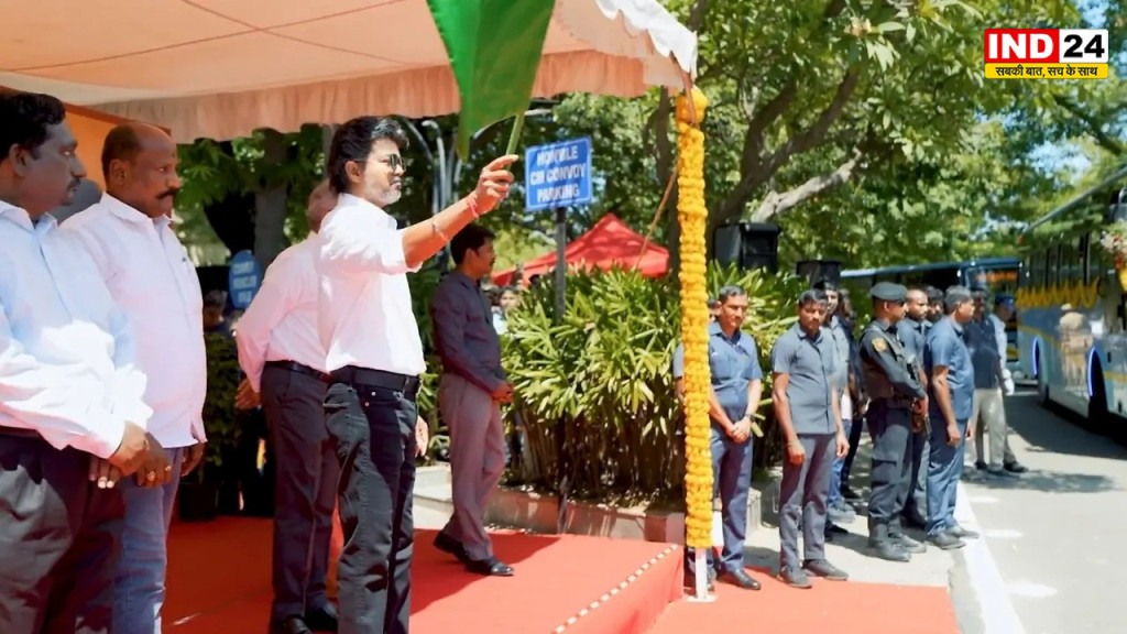 Tamil Nadu News: महिलाओं के लिए मुफ्त बस यात्रा का विस्तार, CM विजय ने शुरू की ‘वेट्री पयनम’ योजना