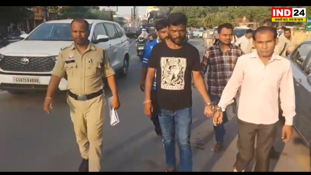 रायपुर : पुलिस पेट्रोलिंग टीम पर हमला करने वाले 4 आरोपी गिरफ्तार