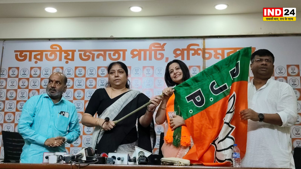 कोयल मल्लिक ने थामा बीजेपी का दामन, बोलीं- बंगाल के लोगों की खुशी के लिए करना चाहती हूं काम