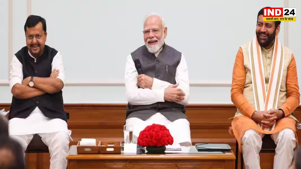 PM मोदी से मिले CM सैनी समेत हरियाणा BJP विधायक, किस पर हुई चर्चा?