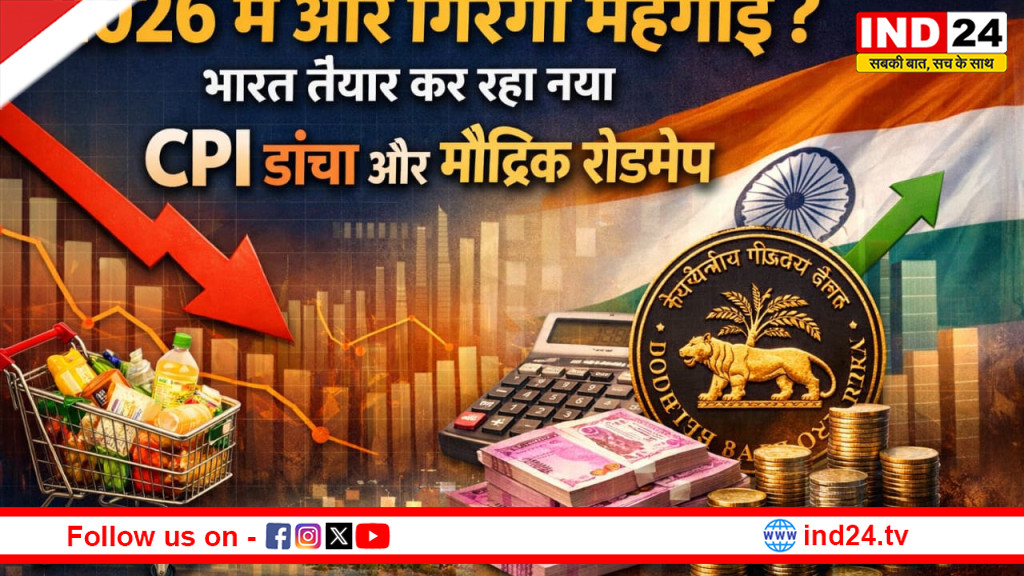 2026 में और गिरेगी महंगाई? भारत तैयार कर रहा नया CPI ढांचा और मौद्रिक रोडमैप