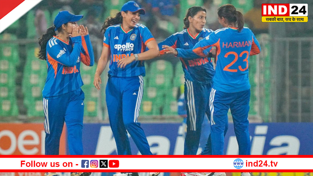 भारतीय महिला टीम का श्रीलंका पर क्लीन स्वीप, 5-0 से जीती टी20 सीरीज