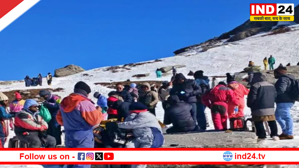 औली में 31st सेलिब्रेशन और नए साल के जश्न के बीच पर्यटकों की आमद में कमी, कारोबारियों में मायूसी