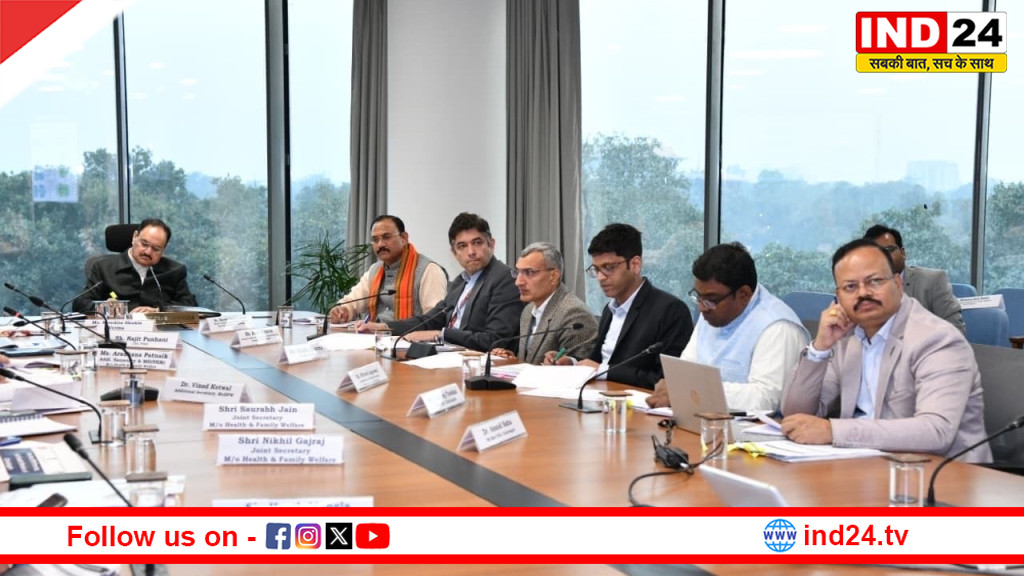 टीबी मुक्त भारत और सशक्त स्वास्थ्य तंत्र की ओर- केंद्रीय मंत्री नड्डा ने छत्तीसगढ़ में की उच्च स्तरीय समीक्षा