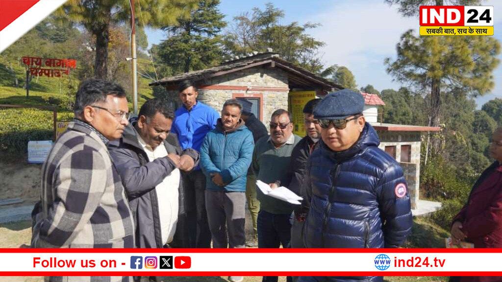 चंपावत पहुंचे पर्यटन सचिव धीराज गर्ब्याल, पर्यटन संभावनाओं का लिया जायजा