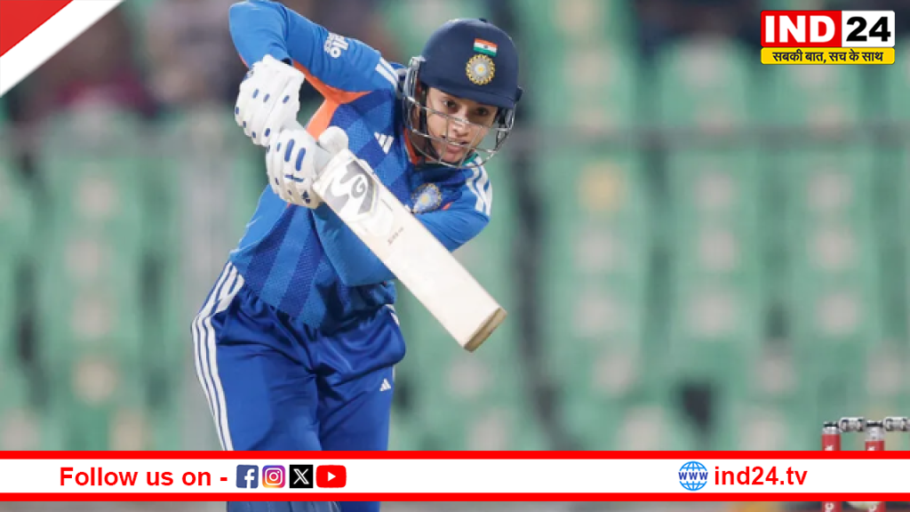 स्मृति मंधाना ने रचा इतिहास, इंटरनेशनल क्रिकेट में पूरे किए 10 हजार रन