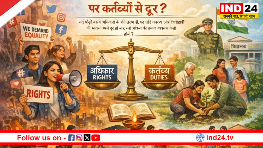 जनरेशन जेड: अधिकारों के प्रति जागरूक पर कर्तव्यों से दूर?