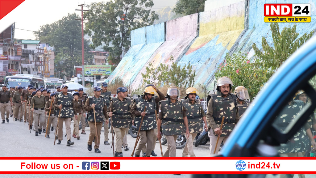 उत्तरकाशी के गाजणा क्षेत्र में बनी चोकियां, जिम्मेदार अधिकारी गायब