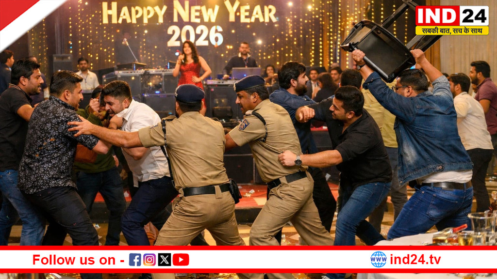 न्यू ईयर नाईट पर बवाल, पुलिस ने की आरोपियों की पहचान