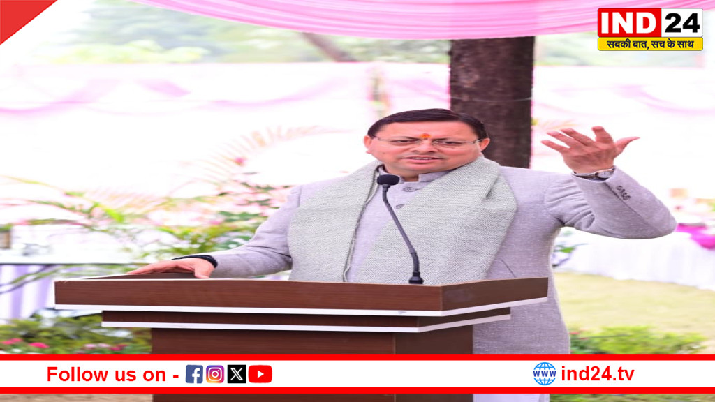 सीएम धामी ने देहरादून में 112 नई बसों को हरी झंडी दिखाई, परिवहन निगम के उत्कृष्ट कार्मिकों को किया सम्मानित