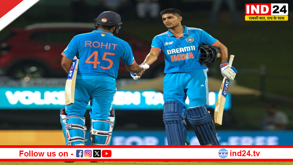 आउट ऑफ फॉर्म रोहित शर्मा का शुभमन गिल ने किया बचाव