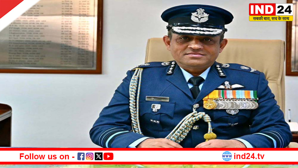 भारतीय वायुसेना को नया नेतृत्व: एयर मार्शल नागेश कपूर बने वाइस चीफ ऑफ एयर स्टाफ