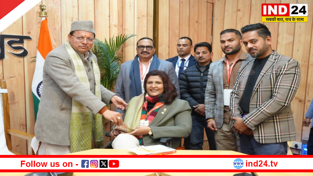 सीएम धामी से भेंट की डॉ. दीपा मलिक ने, उत्तराखंड में पैरा स्पोर्ट्स यूनिवर्सिटी स्थापना का प्रस्ताव रखा