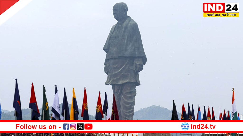 नए साल 2026: स्टैच्यू ऑफ यूनिटी में भारी भीड़, 60,000 से अधिक पर्यटक पहुंचे