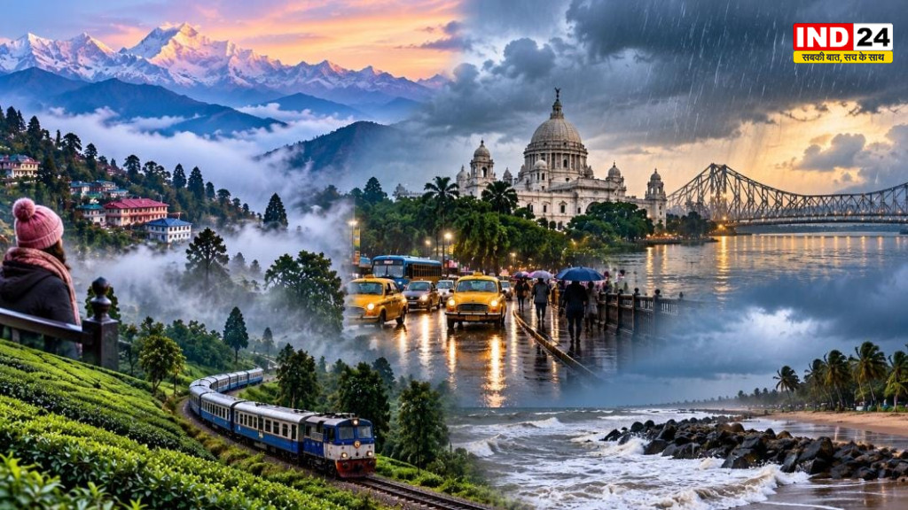 West Bengal Weather Today: दार्जिलिंग में बढ़ी ठंड, कोलकाता व जिलों में बारिश के आसार; देखें जिलावार रिपोर्ट