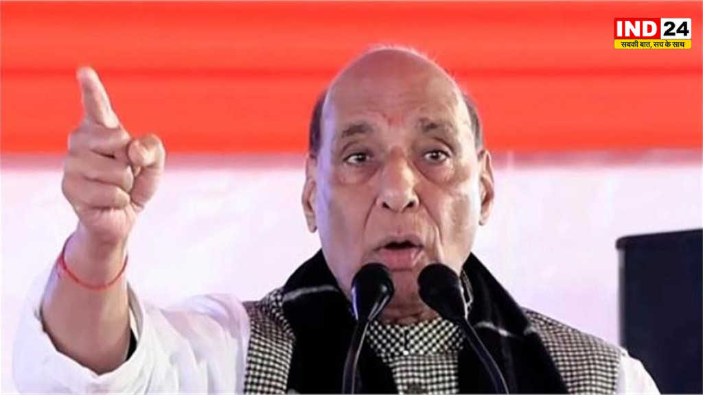 खरगे के बयान पर राजनाथ सिंह भड़के, बोले- कांग्रेस की राजनीति का स्तर हर दिन गिर रहा है